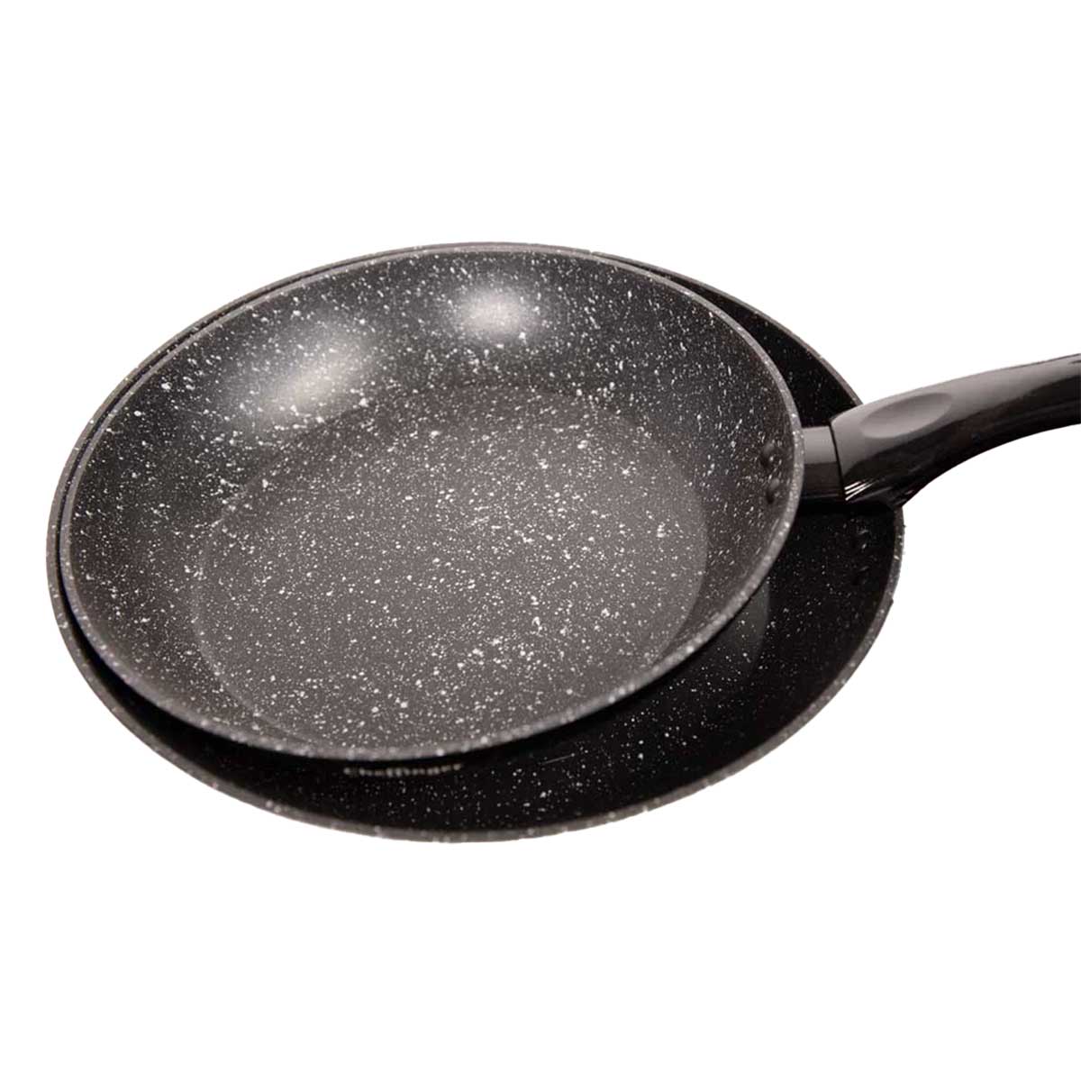 Cheffinger Pannenset - 10-delig - Zwart - Inductie - Met Glazen Deksels - TEKZEN