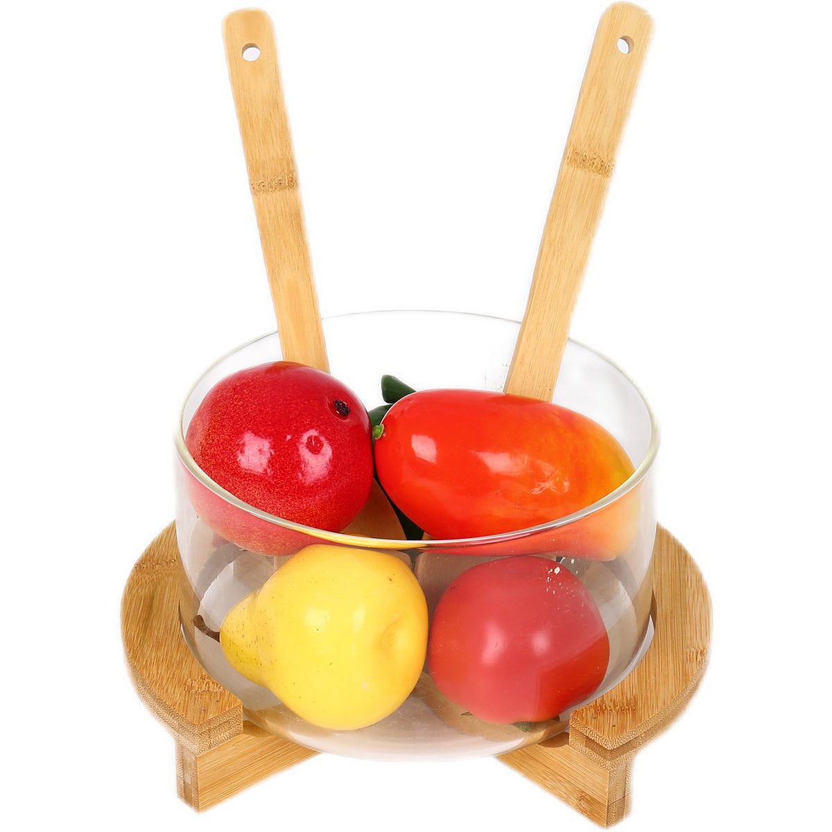 Cheffinger Saladeset - 4-delig - Bamboe