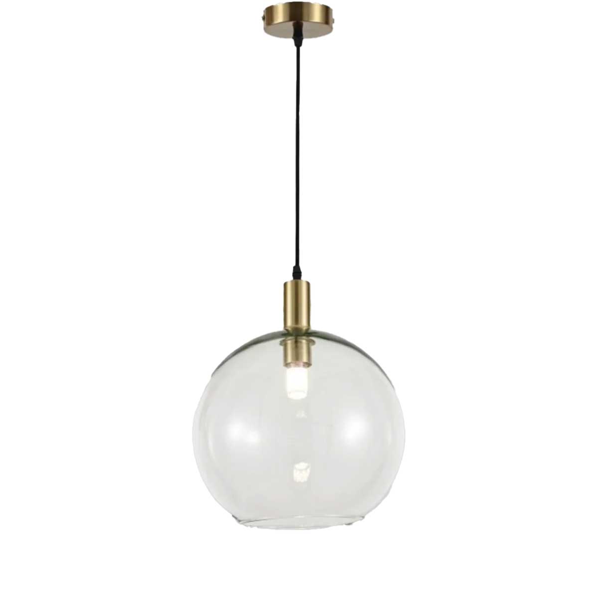 Kadirelli Industrielle Deckenlampe - 1x E27 - 40W - Kronleuchter - Hängelampe - Luxuriöse goldene Lampe