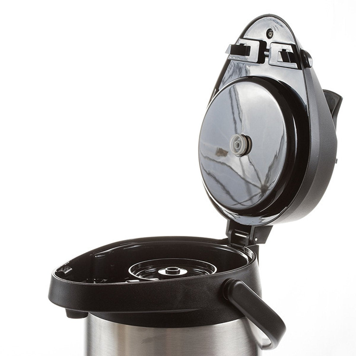Kadirelli Thermoskan met Pomp - 2,5 Liter - Thermosfles - RVS