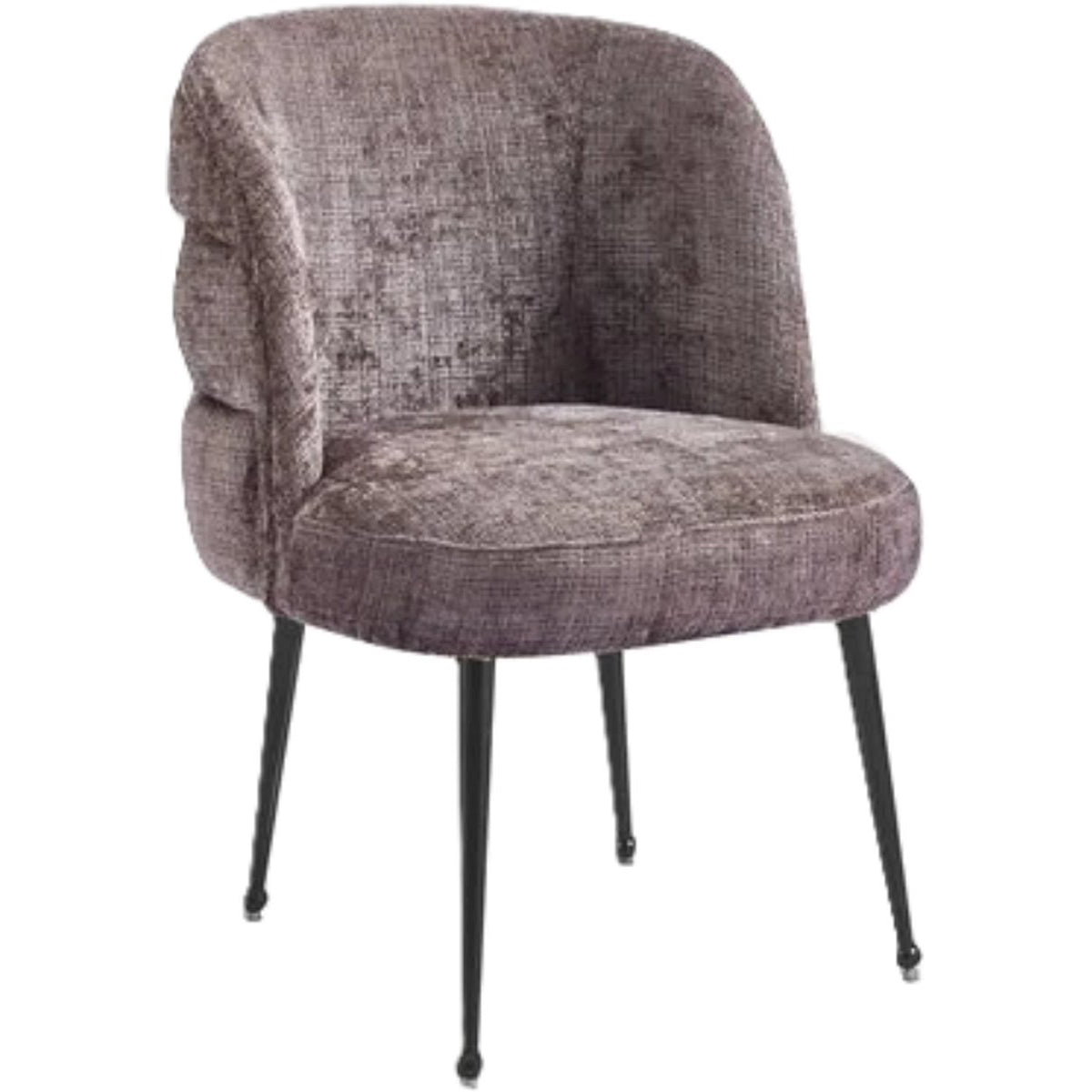 Kadirelli - Eetkamerstoel - Set Van 4 - Taupe - Microfiber Stof - Microvezel - Modern - Hotel Chique