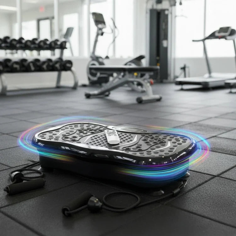 MovePro Trilplatform - Met Weerstandsbanden & Afstandsbediening - Vibration Plate – foto 4