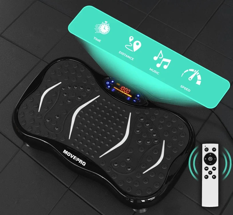 MovePro Trilplatform - Met Weerstandsbanden & Afstandsbediening - Vibration Plate – foto 5