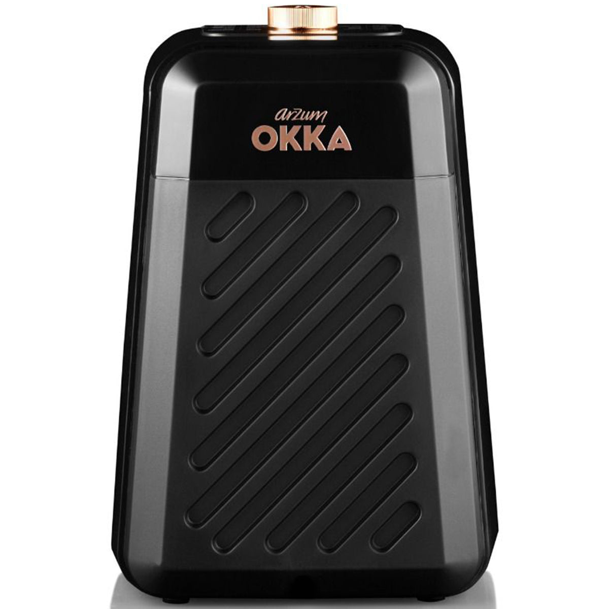 Okka Rich Spin Pro - Black/Copper - Turkish Coffee Maker - Turkish Coffee - Türk Kahvesi - Electric Turkish Coffee Maker 