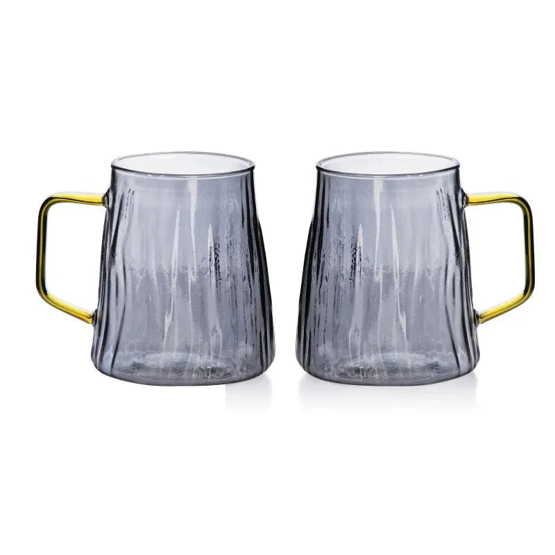 Affekdesign Gletsjerglazen Mok - 480ml - Set van 2 - Theeglas - Sapglazen - TEKZEN