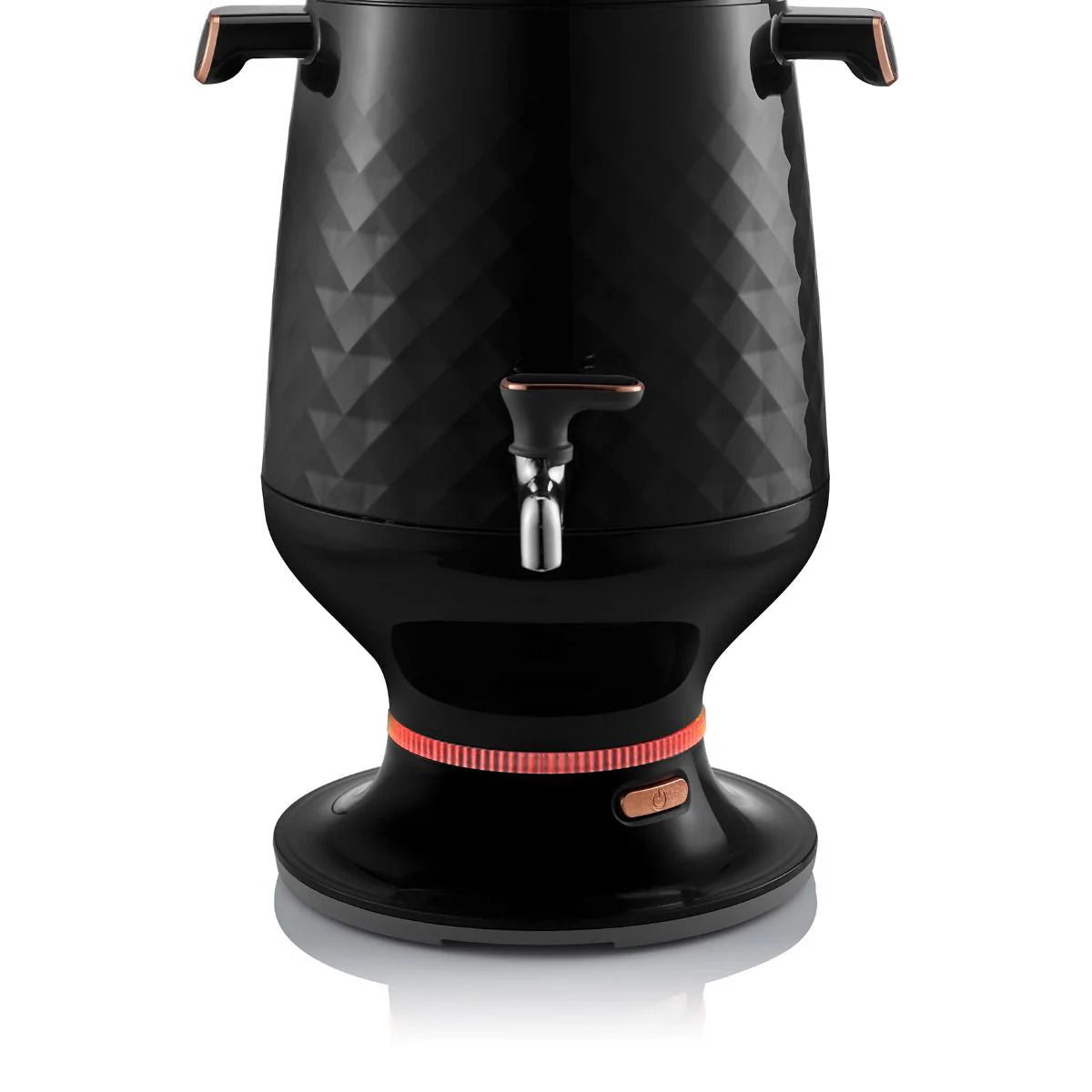 Arzum Ehlikeyf Samovar AR3083 - Zwart - Turkse Theemachine - 3.5 + 1.2 liter - Led-indicator - 2200W