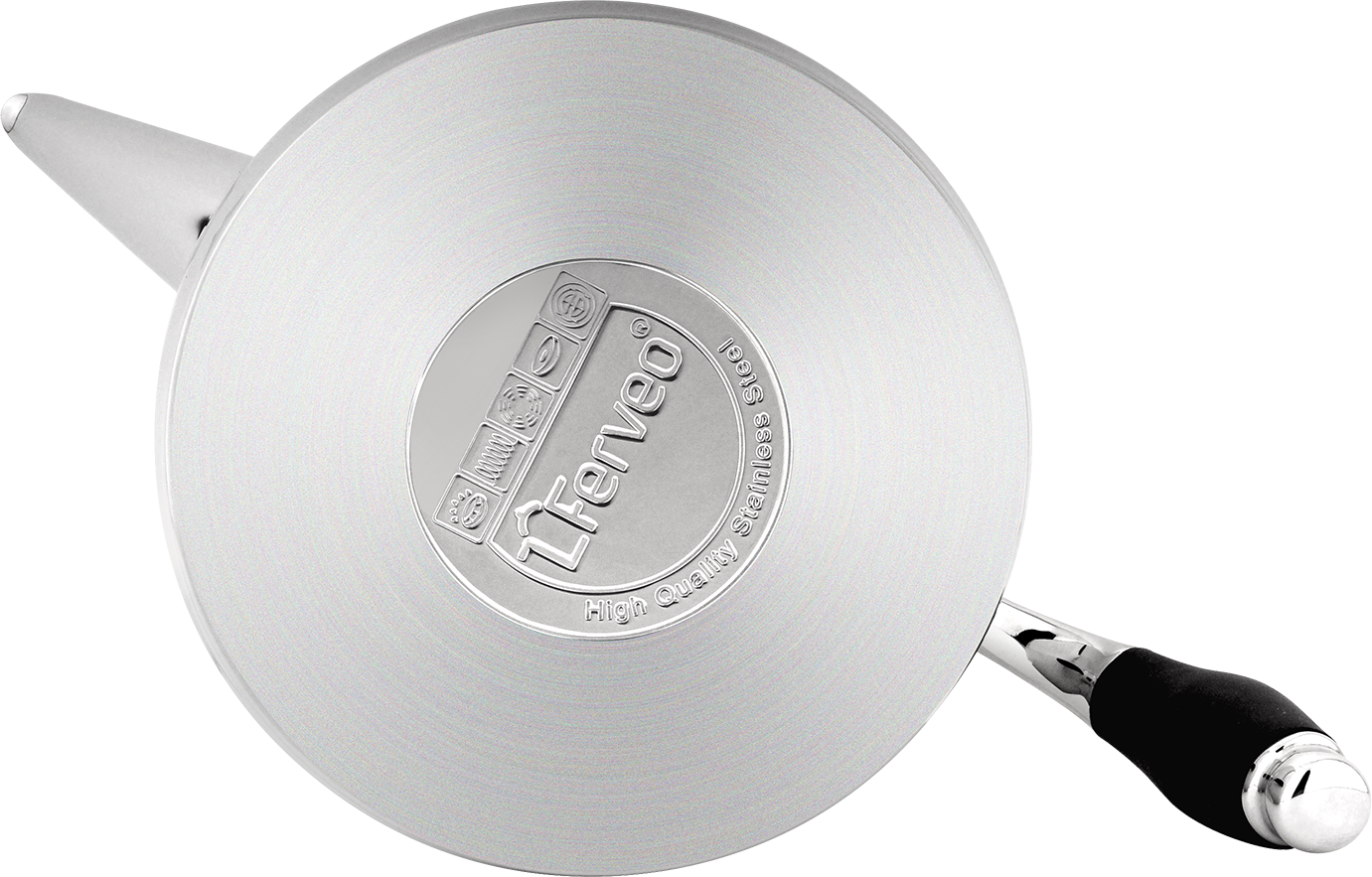 Ferveo Beyza - Theepot Set - 1,0/2,0L - Inductie - Turkse Theepot - RVS