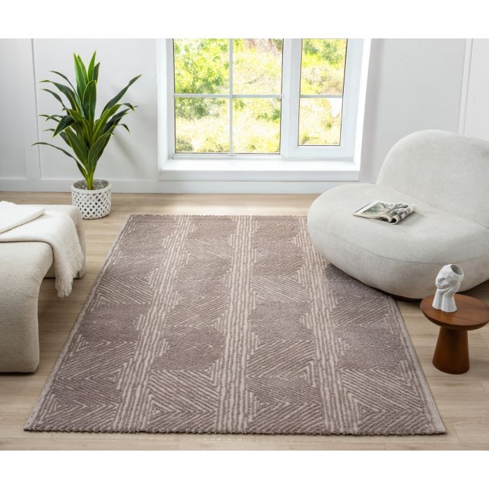 Cinar Carpets Nova D234A - Vloerkleed Zand - 13 mm
