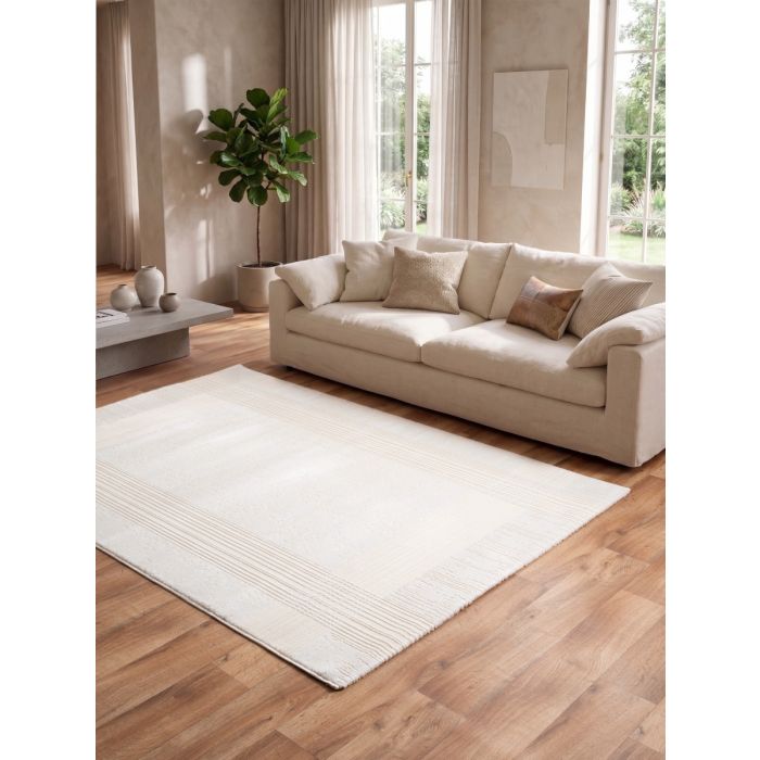 Cinar Carpets Style E876A - Vloerkleed Crème - 12 mm