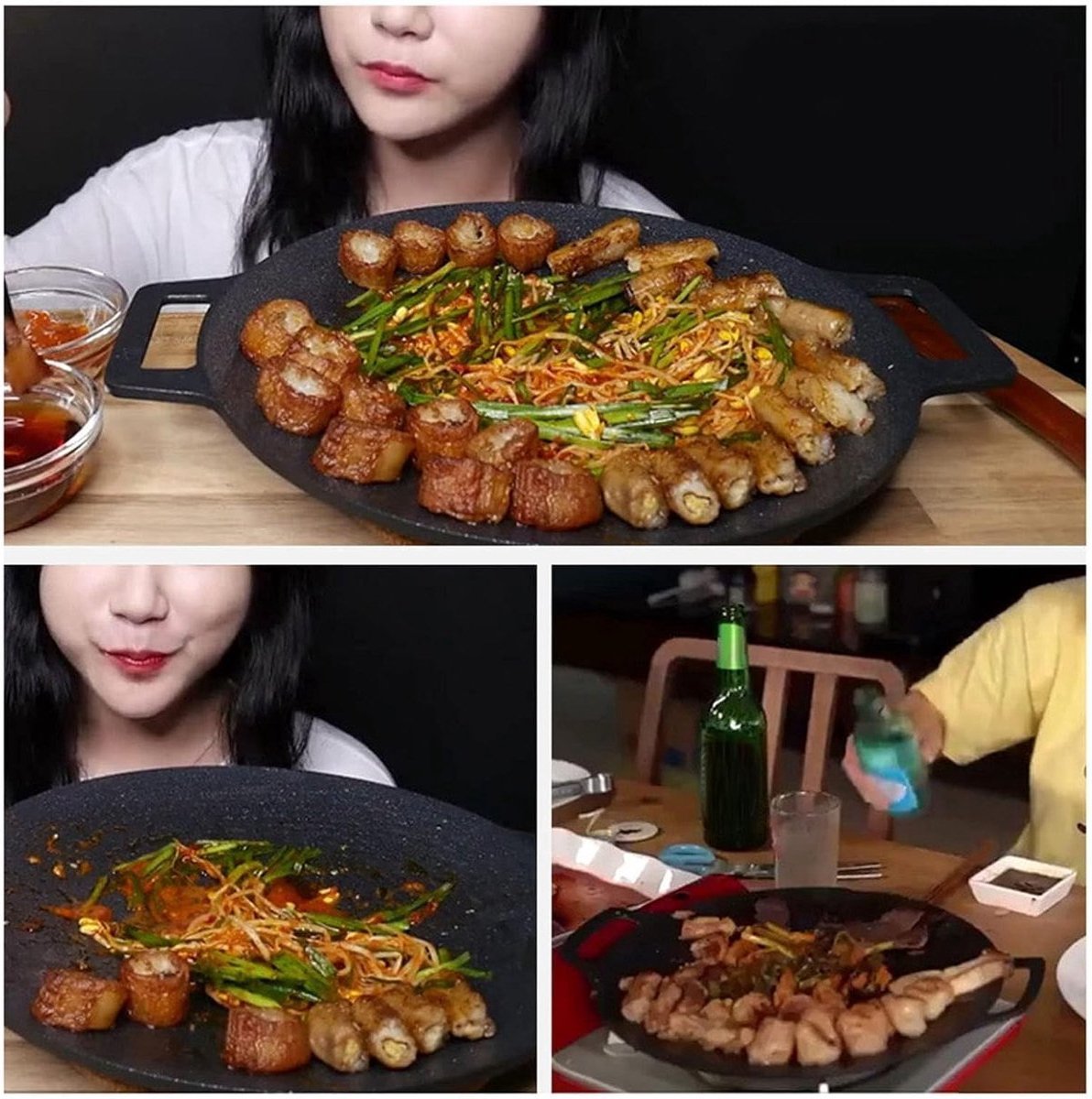 Kadirelli Pizzapan / Broodpan - 30cm - Zwart - Inductie - TEKZEN