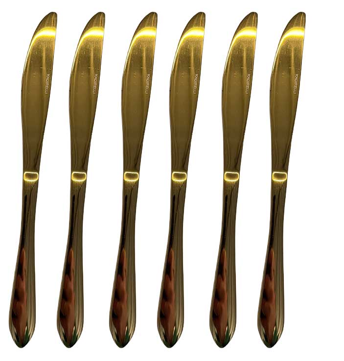 Kadirelli Tafelmes - Set van 12 - Goud - TEKZEN