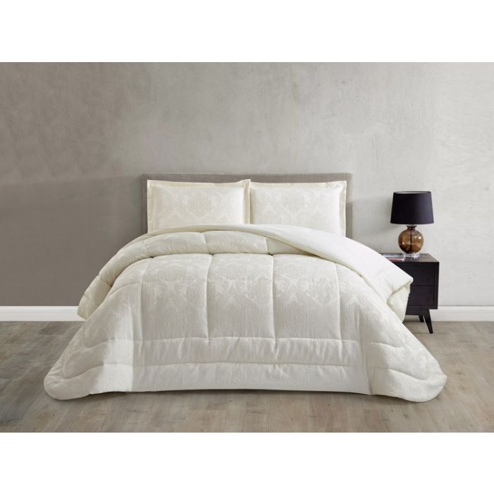 Lavella Selena Bedsprei Set, 3-delig, Wit, 260x240 cm – bedspreiset