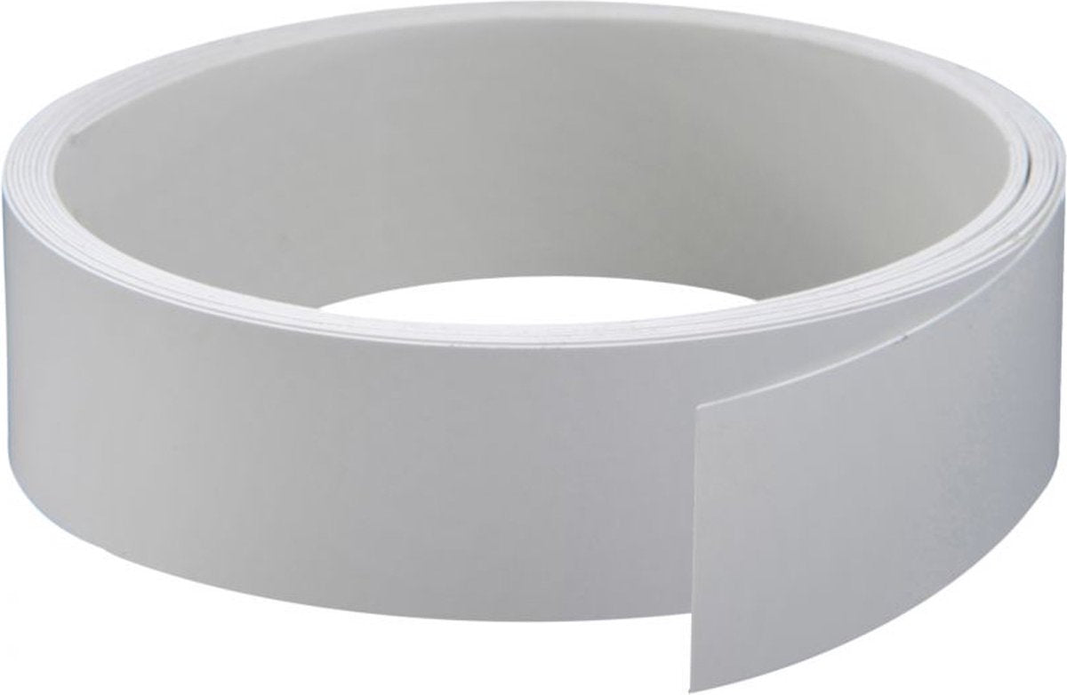 Nordlinger Pro Smart Profile platte strip wit PVC 3cm/2,6m - TEKZEN